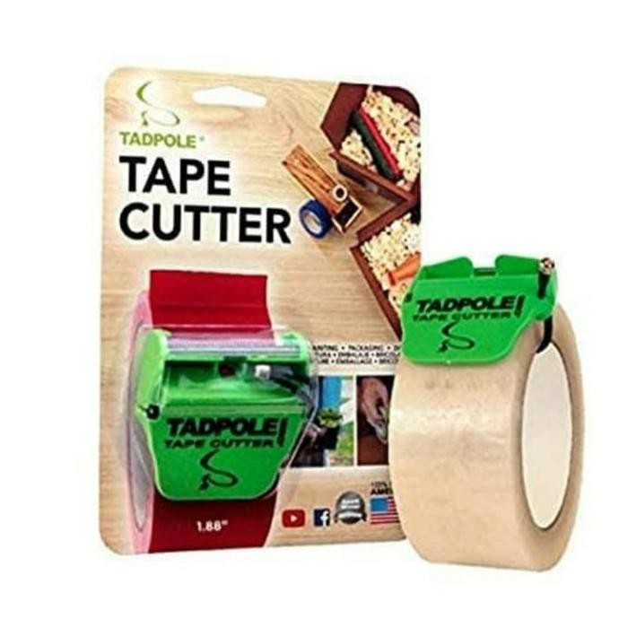 

TADPOLE TAPE CUTTER 1.88 INC PACKAGING DIY PEMOTONG LAKBAN PISAU 5CM ASLI