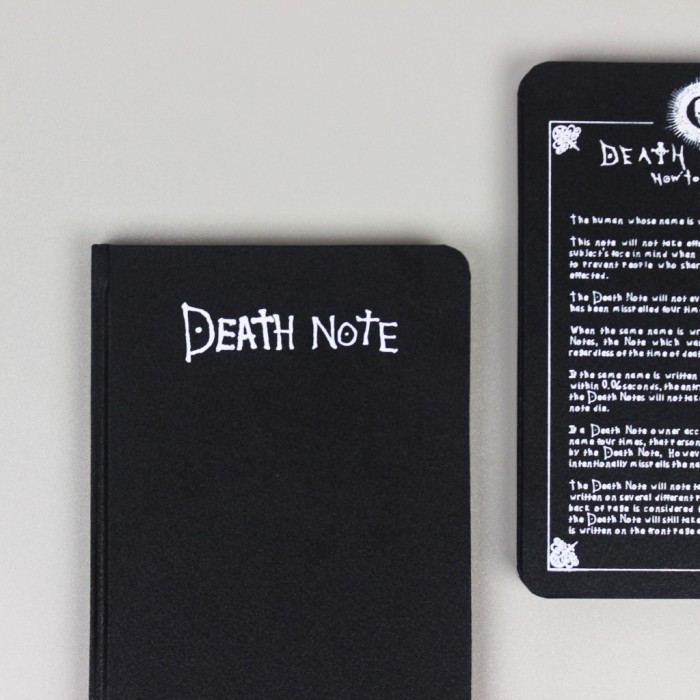 

PROMO Notebook Death Note Binding/ Custom Notebook/ Planner Dotted/ Grid