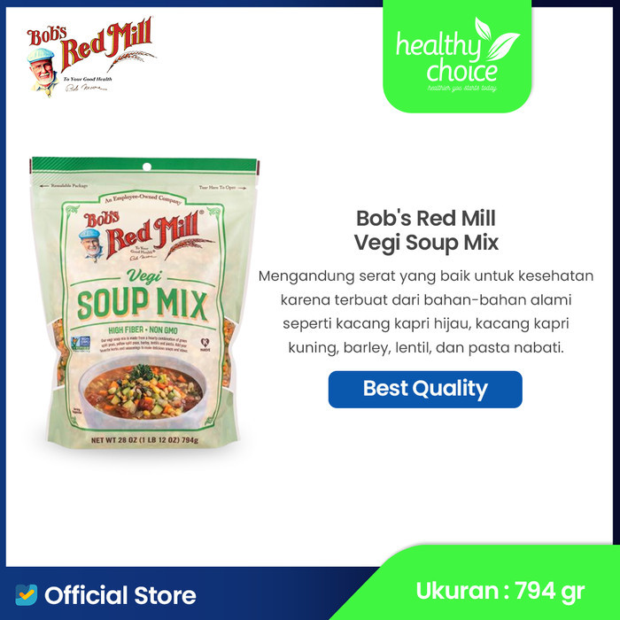 

BOB'S RED MILL VEGI SOUP MIX 793 GR