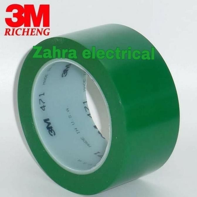 

FLOOR MARKING TAPE 3M 471 LAKBAN LANTAI 2" X 33 METER ASLI