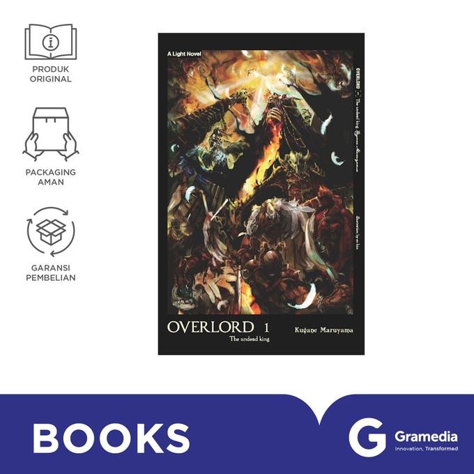 

New Gramedia Buku Overlord 1 - The Undead King
