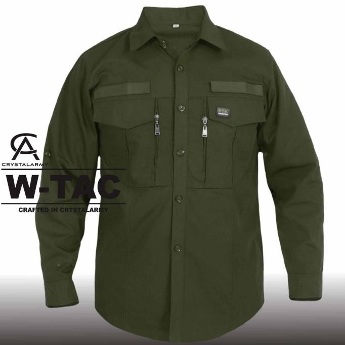 Kemeja Tactical W Tac - Lengan Panjang - Kemeja Wtac - Tactical - 511