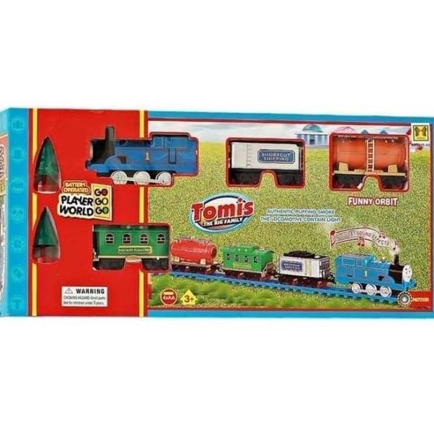 MAINAN KERETA API THOMAS (TOMIS) LAMPU & MUSIK