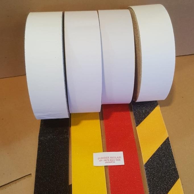 

ANTI SLIP SAFETY WALK 2" X 18.2MTR LAKBAN ISOLASI ANTI SLIP ASLI