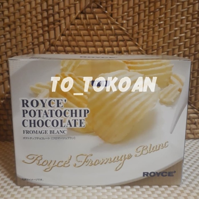 

ROYCE POTATO CHIP CHOCOLATE FROMAGE BLANC 190 GR