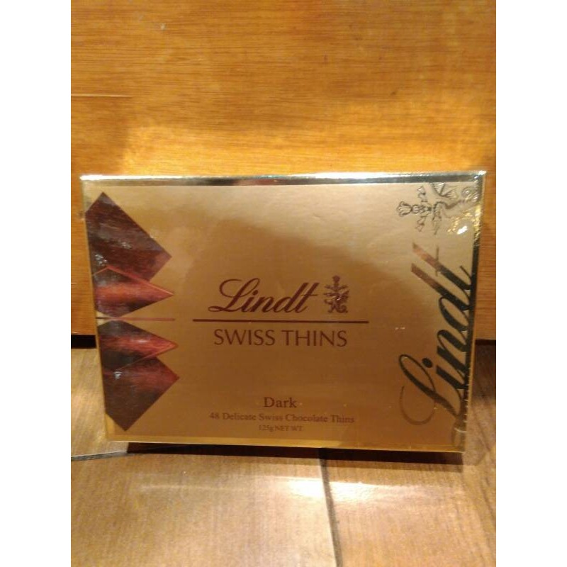 

Lindt Swiss Dark Chocolate Thins 125 gr