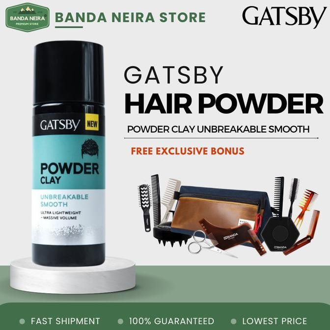 GATSBY Powder Clay Unbreakable Smooth Hair Styling Powder