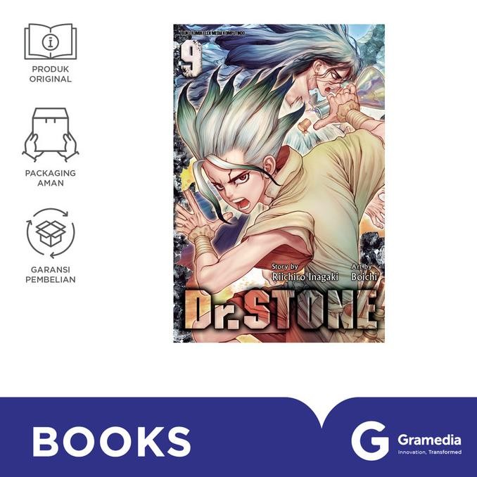 

New Gramedia Komik Dr. Stone 09