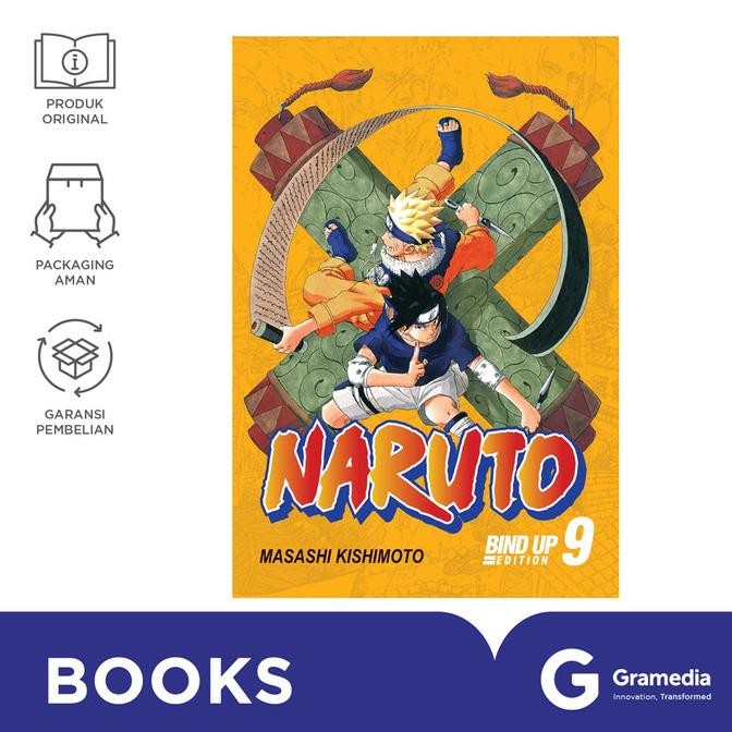 

New Gramedia Komik Naruto Bind Up Edition 09