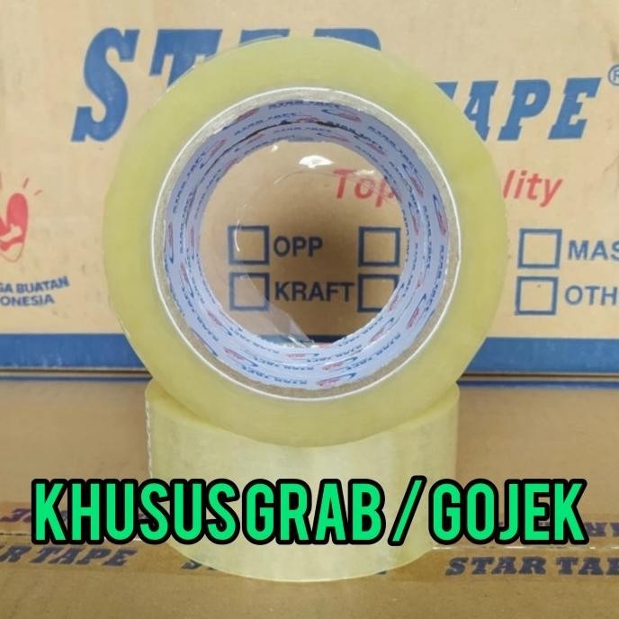 

LAKBAN STAR TAPE UK. 48MM X 90 YARD X 45 MICRON | LAKBAN 2 INCH ASLI