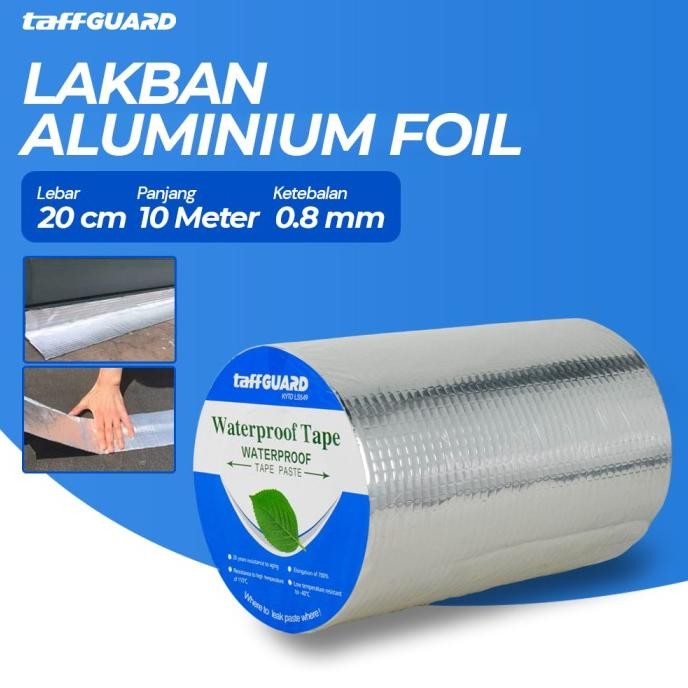 

LAKBAN ALUMINIUM FOIL SUPER ADHESIVE DUCK TAPE LAKBAN WATERPROOF 10 M ASLI