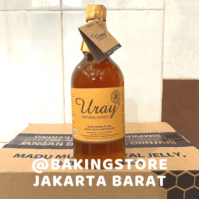 

Madu Uray Grade A+ Natural Honey 100% Madu Lebah Alami 875gr