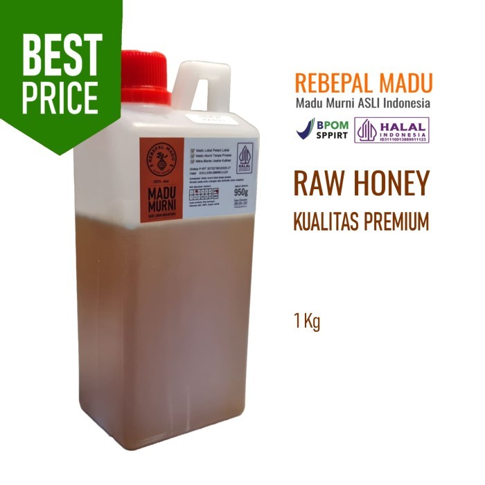 

Madu Murni Premium (Raw Honey) - 1kg