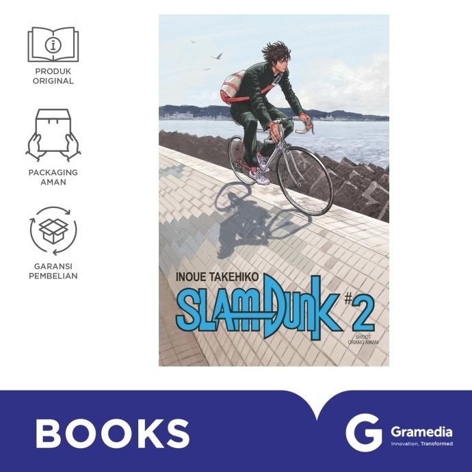 

New Gramedia Komik Slam Dunk New Edition 02 (Inoue Takehiko)
