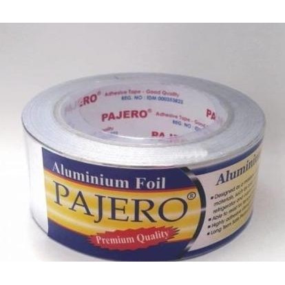 

WK ISOLASI ALUMINIUM FOIL PAJERO / TAPE LAKBAN SOLASI TAHAN PANAS ASLI