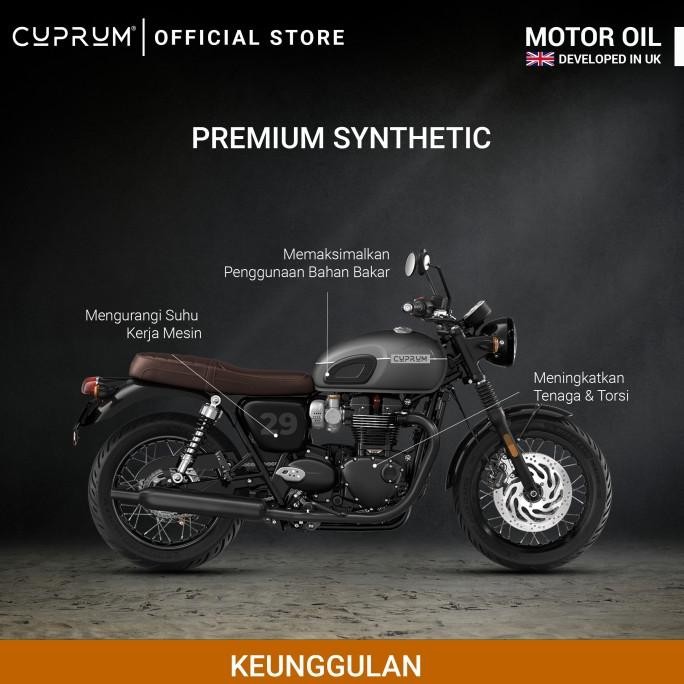 Oli Cuprum Motor Oil 10W40 | Kawasaki, Triumph, Bmw Original