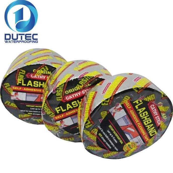 

FLASHBAND SELF ADHESIVE BITUMEN FLASHING TAPE 10 CM/ LAKBAN ANTI BOCOR ASLI