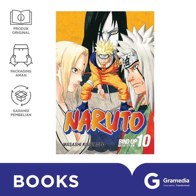 

New Gramedia Komik Naruto Bind Up Edition 10