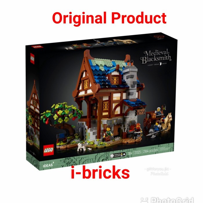 SALE Lego Ideas 21325 Medieval Blacksmith