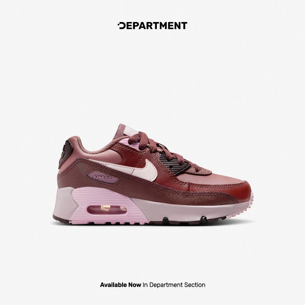 NIKE Sepatu Sneakers Anak AIR MAX 90 LEATHER (PS) CD6867201 ORIGINAL