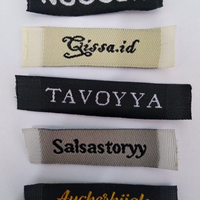 

Cuci Gudang..!! Woven Label Paket 2000Pc ( Rp 150)