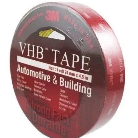 

Stocking Isolasi Bolak Balik / Vhb Tape / Double, Dobel Tape 24Mm X 4.5M 3M