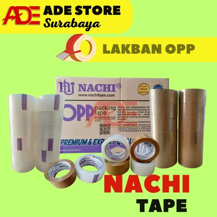 

Terbatas..! Lakban Nachi Grosir Per Dus