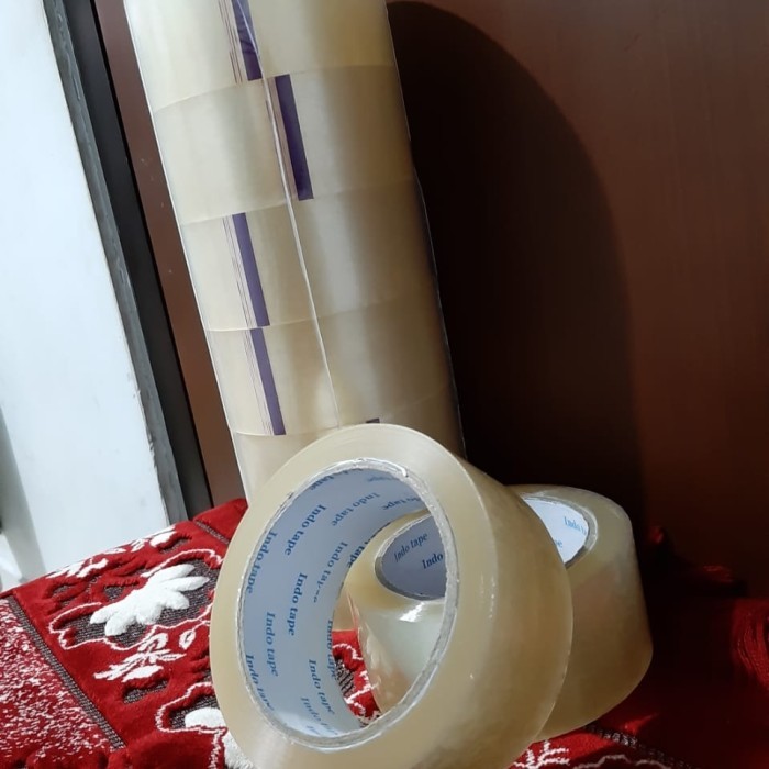 

Strapping Lakban 45Mm X 90Yard 1Dus=72Roll Bening/Coklat 888Tape Kualitas Super