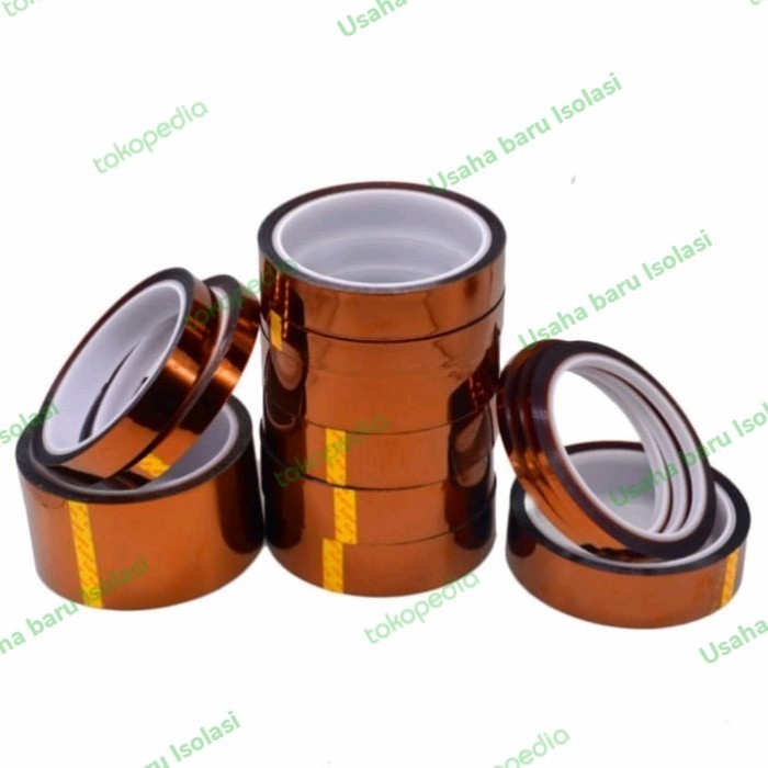 

Terbatas..! Kapton Tape (Polyimide Tape) 30Yard