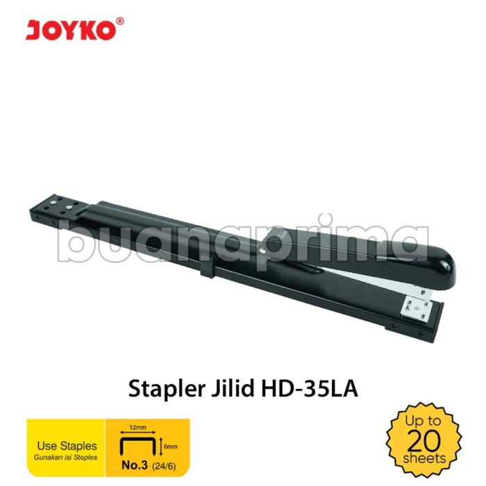 

Perekat Stapler Joyko Hd-35La Hekter Jilid Panjang Staples No 3