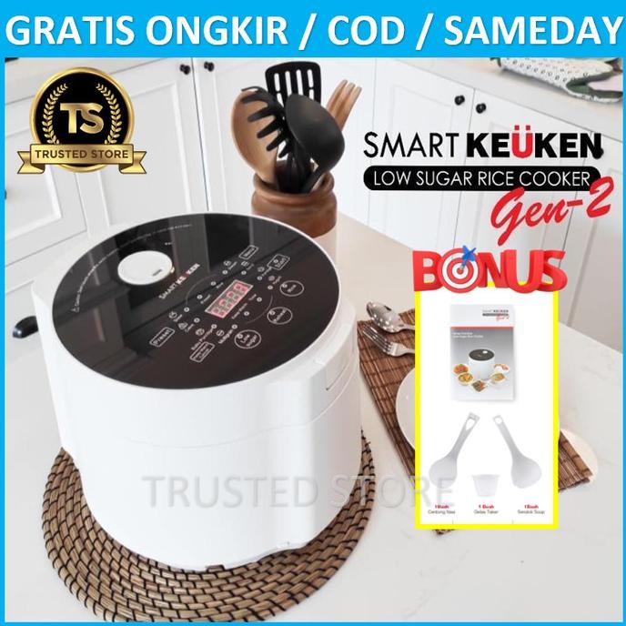 Smart Keuken Gen 2 Rice Cooker Low Carbo Rendah Karbo Ricecooker