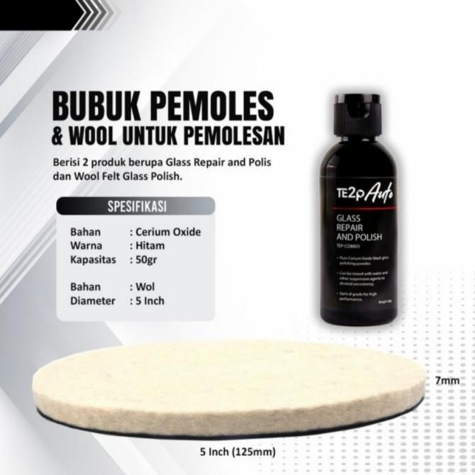 Promo PAKET BUSA POLES PERAWATAN KACA BARET JAMUR MOBIL DAN OBAT POLES COD