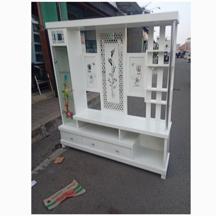 Lemari Tv Buffet Tv Minimalis Pajangan