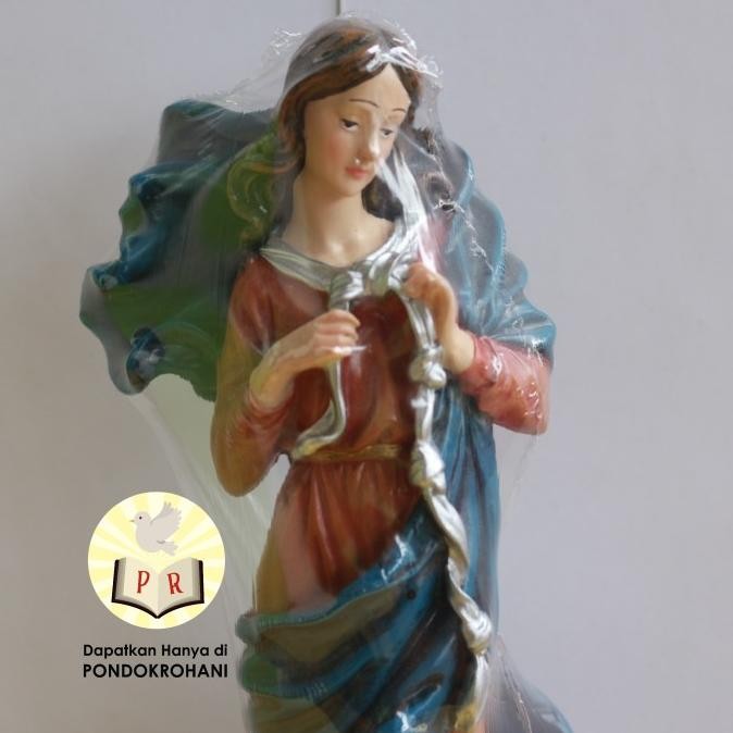 KLP PATUNG BUNDA MARIA PENGURAI SIMPUL MASALAH Tinggi 27 cm KATOLIK