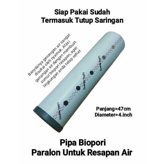 Bor Biopori Spiral / Alat Bor Tanah Manual Multifungsi