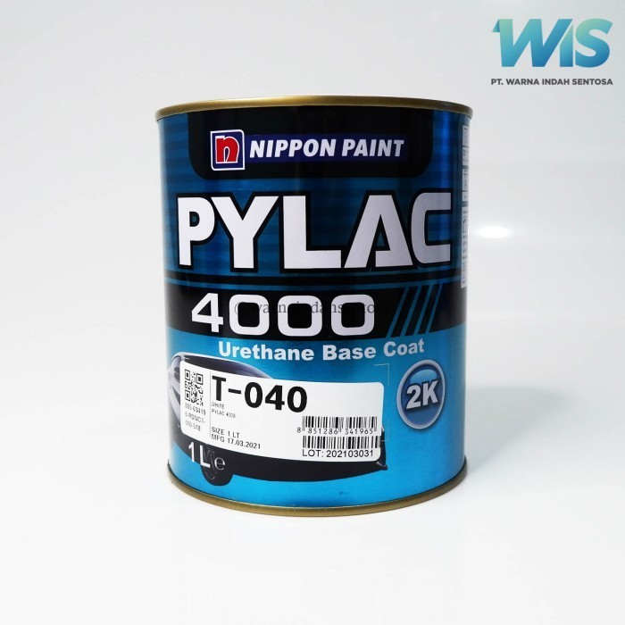 TERBARU Nippon Paint PYLAC HC-NH578 TAFFETA WHITE 1 ltrset