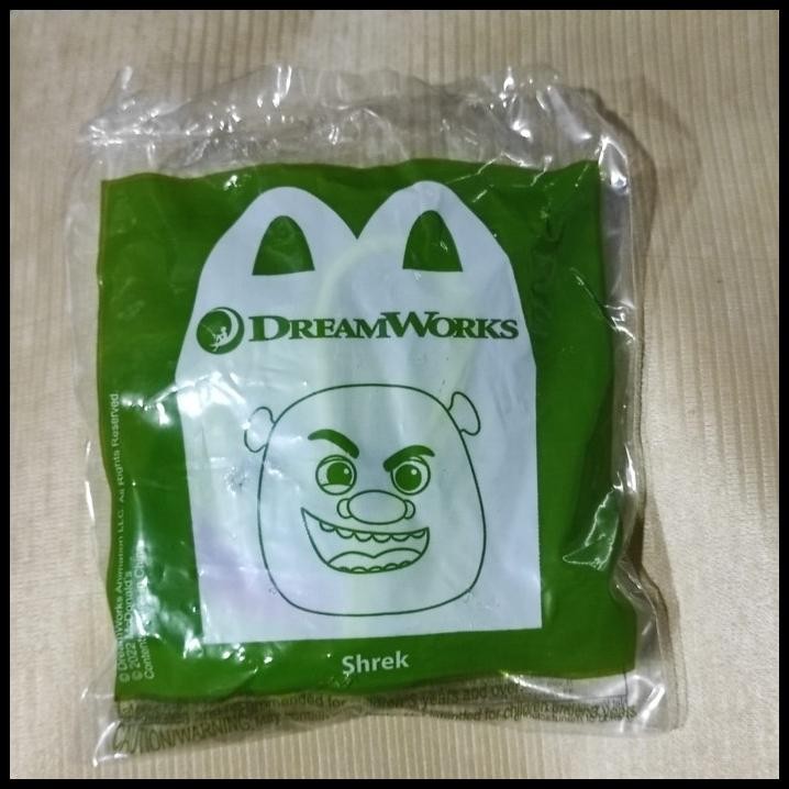HAPPY MEAL MAINAN DREAMWORKS FIGURE TIGER SHREK ALEX MCD MCDONALDS DREAM WORKS MAINAN ANAK HADIAH MC