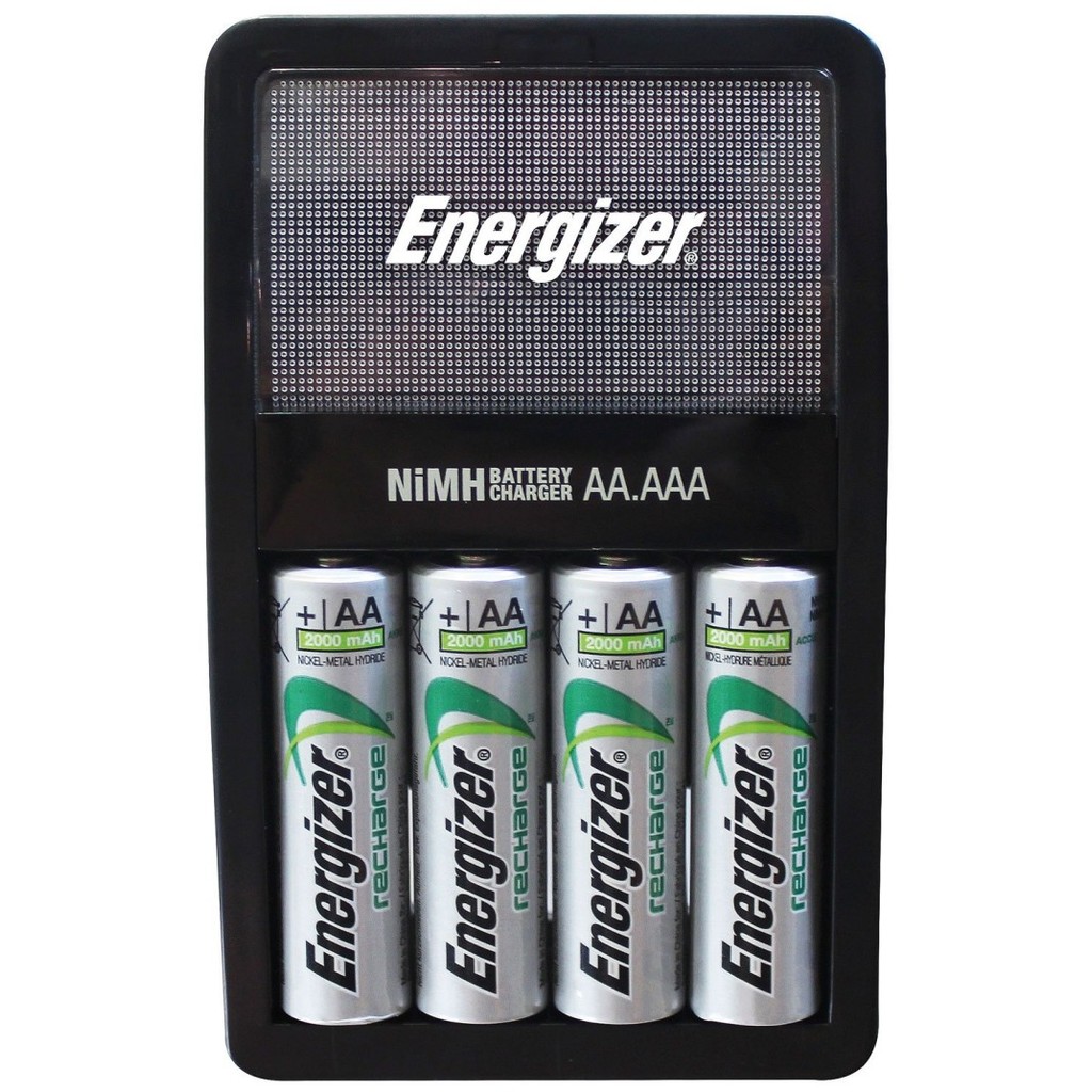 Charger Energizer Maxi Aa / Aaa + 4 Baterai Aa 2000 Mah Energizer Maxi