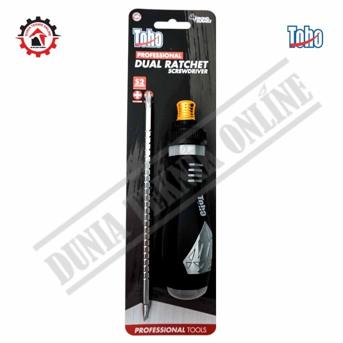 Obeng Rachet Bolak Balik Toho / Dual Ratchet Screwdriver Toho