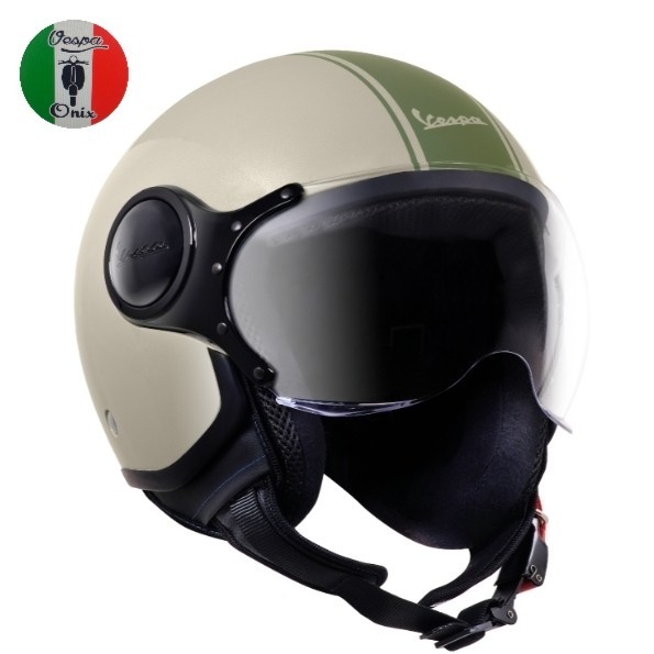 Helm Based Color Beige Sabbia Helm Vespa Original Vespa Matic