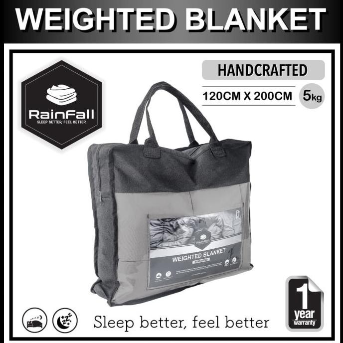 Rainfall 5 Kg Heavy Weighted Blanket Selimut Berat