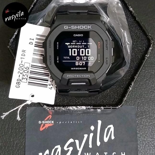 Casio G-Shock Gshock Gbd 200 / Gbd200 - 1Dr Black