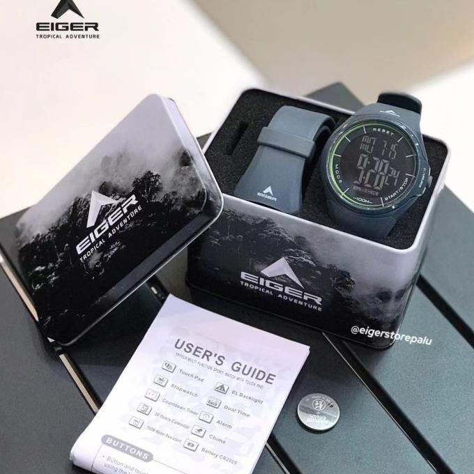 Eiger Touch Digi Typ11528- Jam Tangan Pria Original
