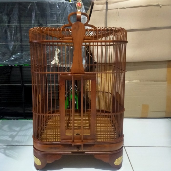 TERBARU SANGKAR JATI KOTAK OVAL ANIS/WAMBI TUSUK HOT SALE