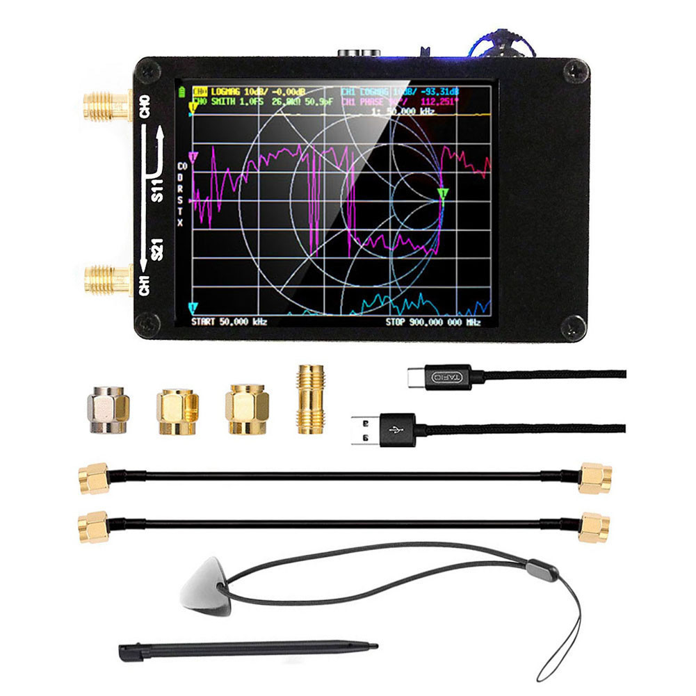Upgraded Vector NanoVNA-H Vector Network Antenna Analyzer