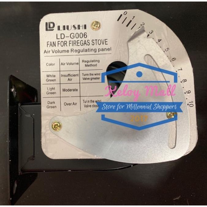 Fan Blower Oven Deck Liushi Kipas Blower Oven Gas