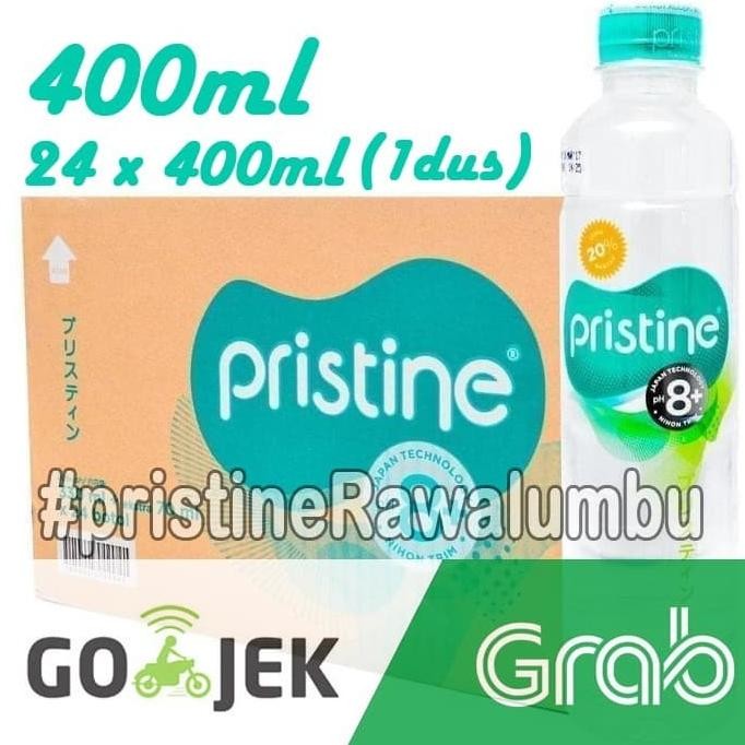 

Pristine water 400 ml x 24 botol+air minum pristine+air alkali (1 Dus)