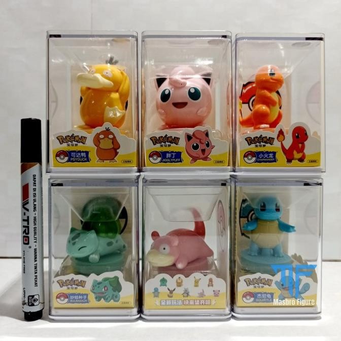 

Sale Action Figure Stamp/Stempel Hiasan Pensil Karakter Pokemon