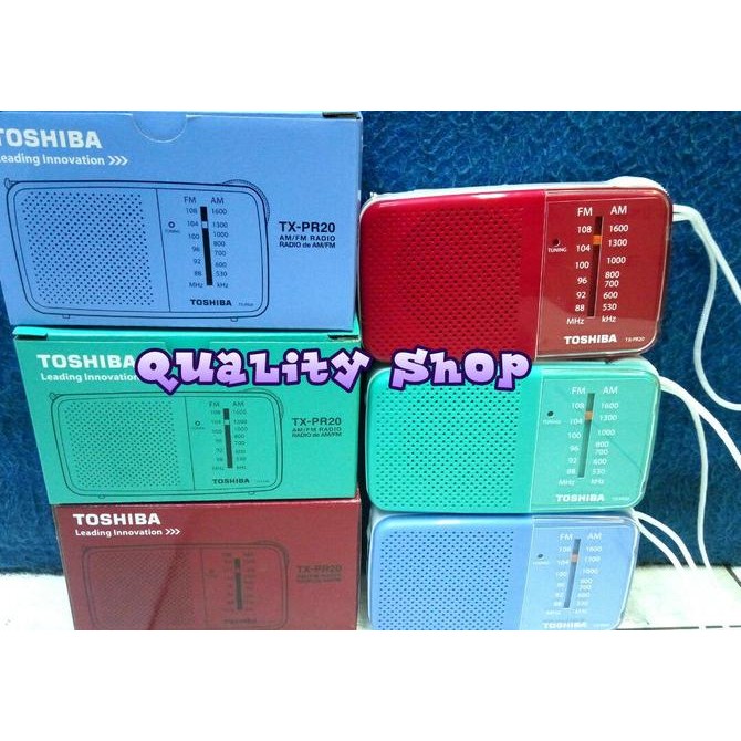 Terlaris radio toshiba tx-pr-20 am/fm SALE