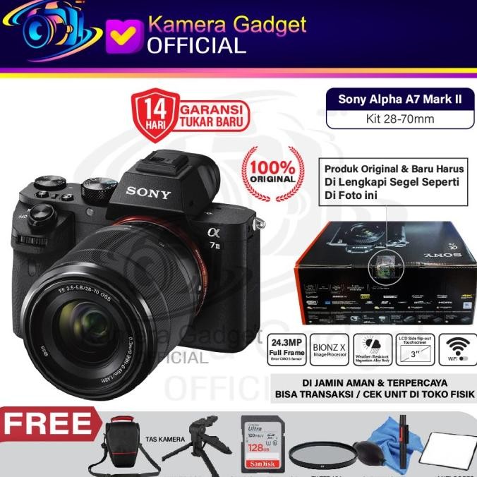 Sony Alpha A7 Ii Kit 28-70Mm - Alpha 7 Mark Ii - A7Ii - A7 Mark 2 Kit